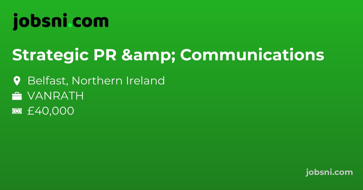 Strategic PR & Communications