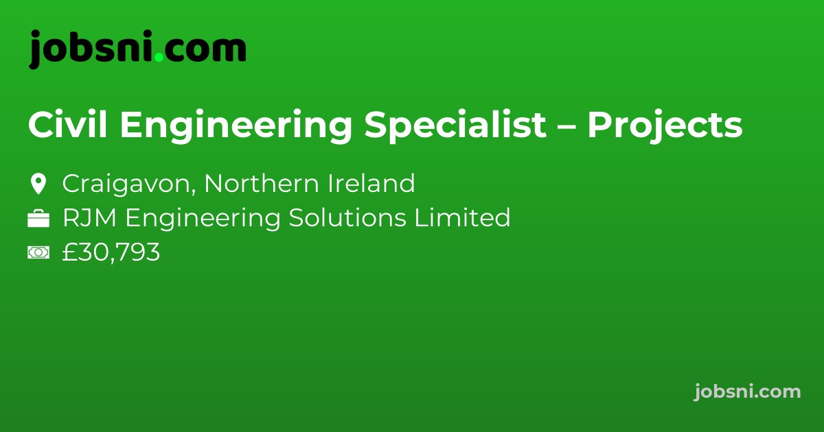 Civil Engineering Specialist – Projects