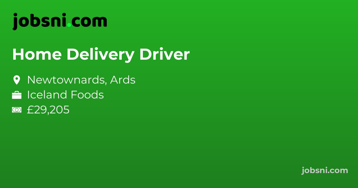 Home Delivery Driver