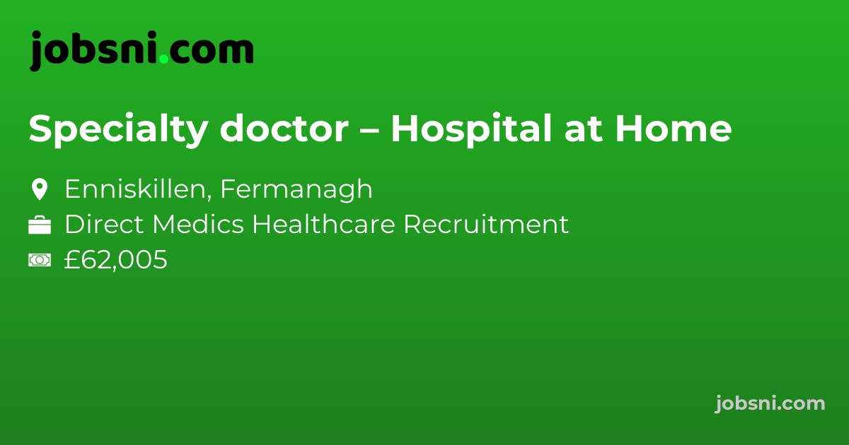 Specialty doctor – Hospital at Home