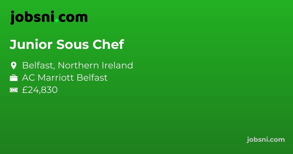 Junior Sous Chef