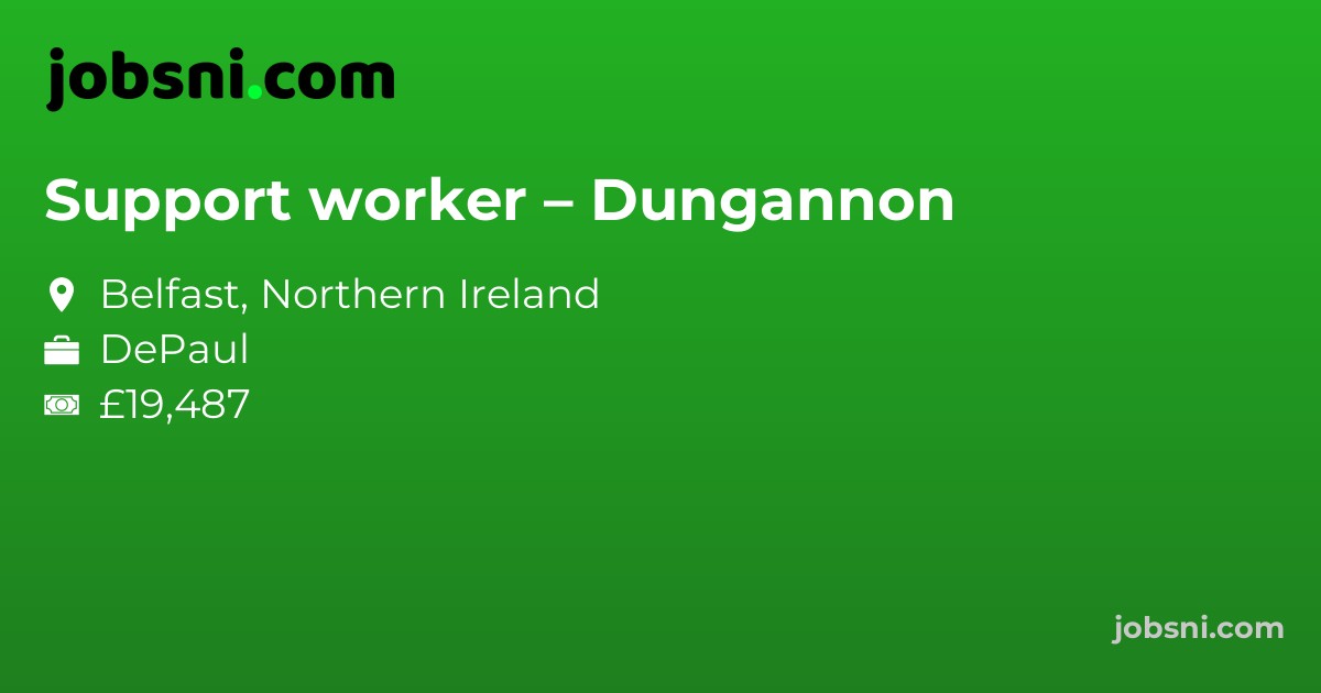 Support worker – Dungannon