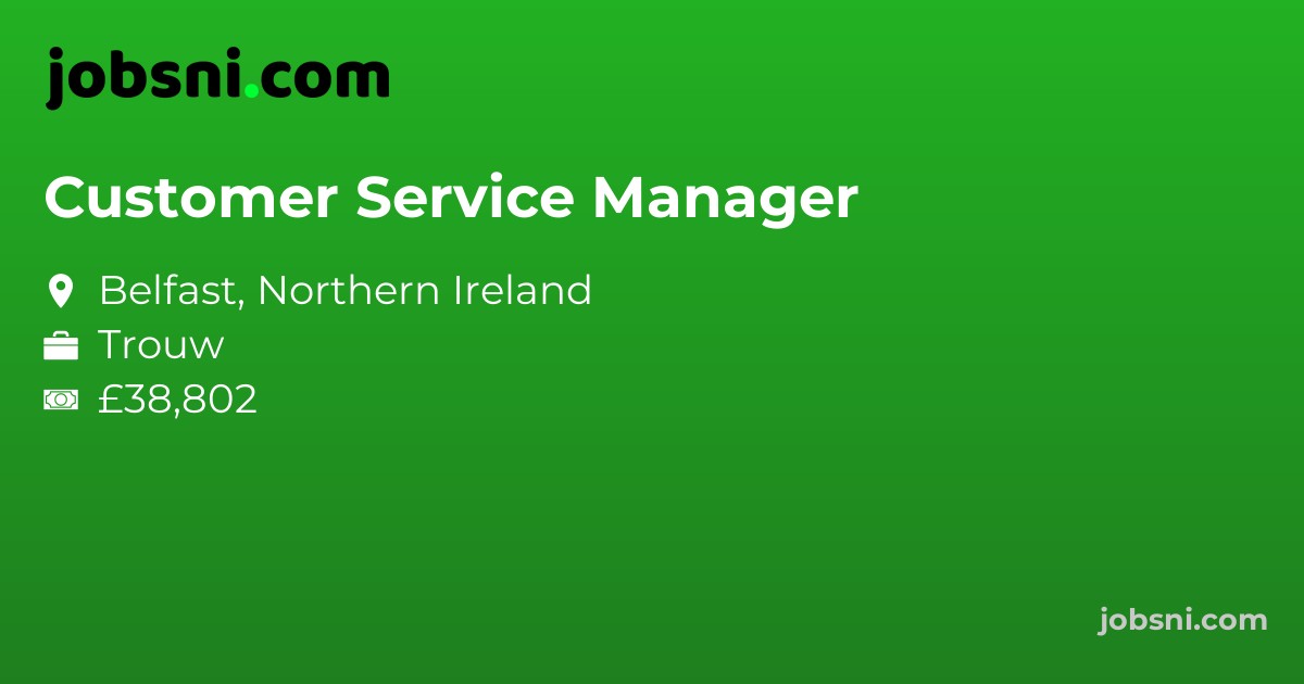 Customer Service Manager
