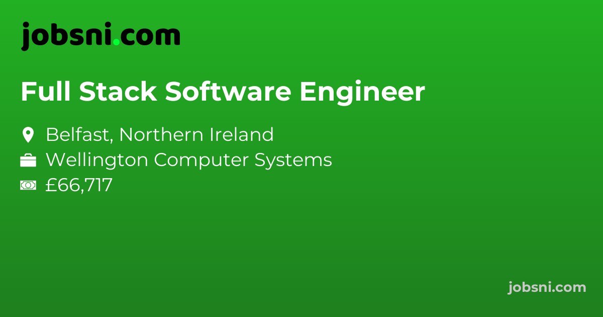 Full Stack Software Engineer