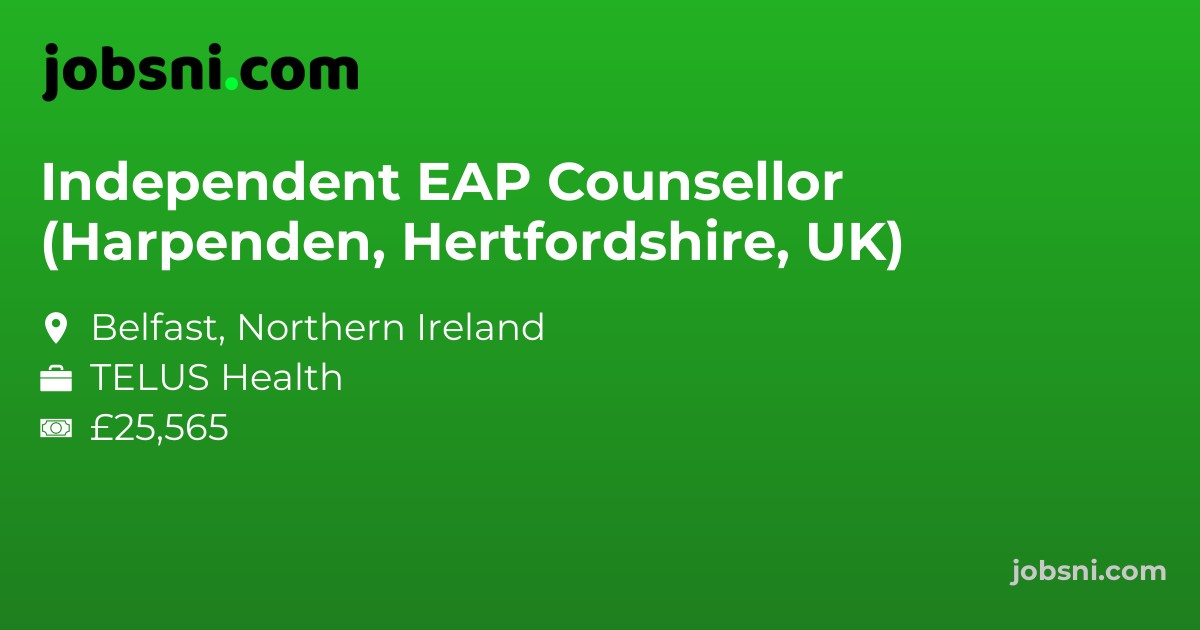 Independent EAP Counsellor (Harpenden, Hertfordshire, UK)