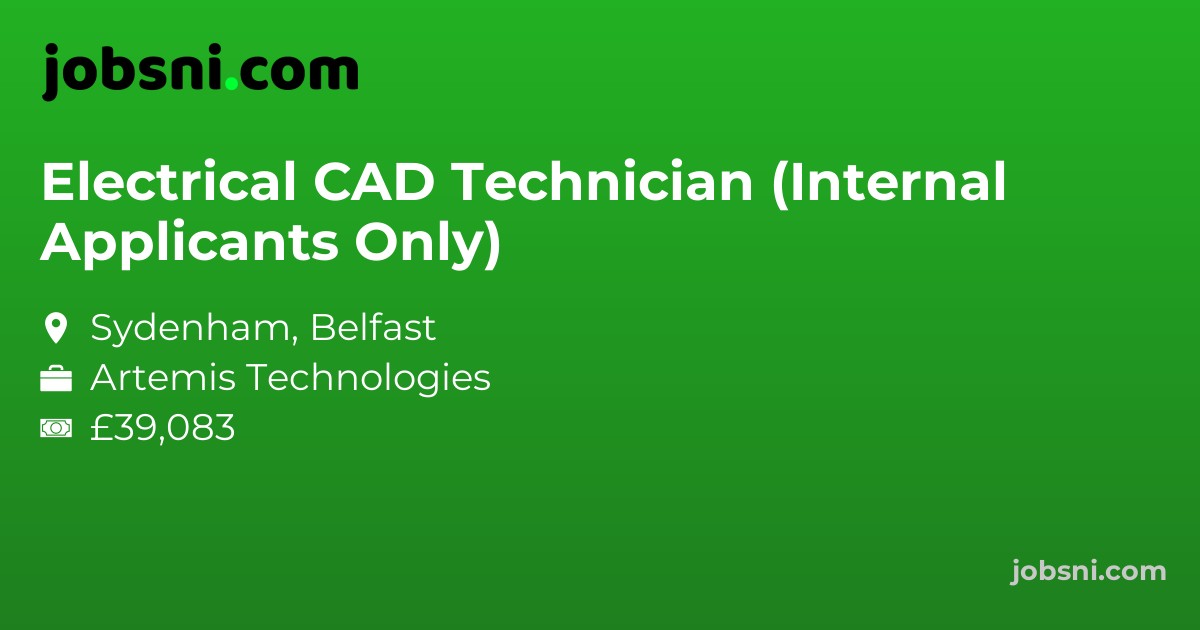 Electrical CAD Technician (Internal Applicants Only)
