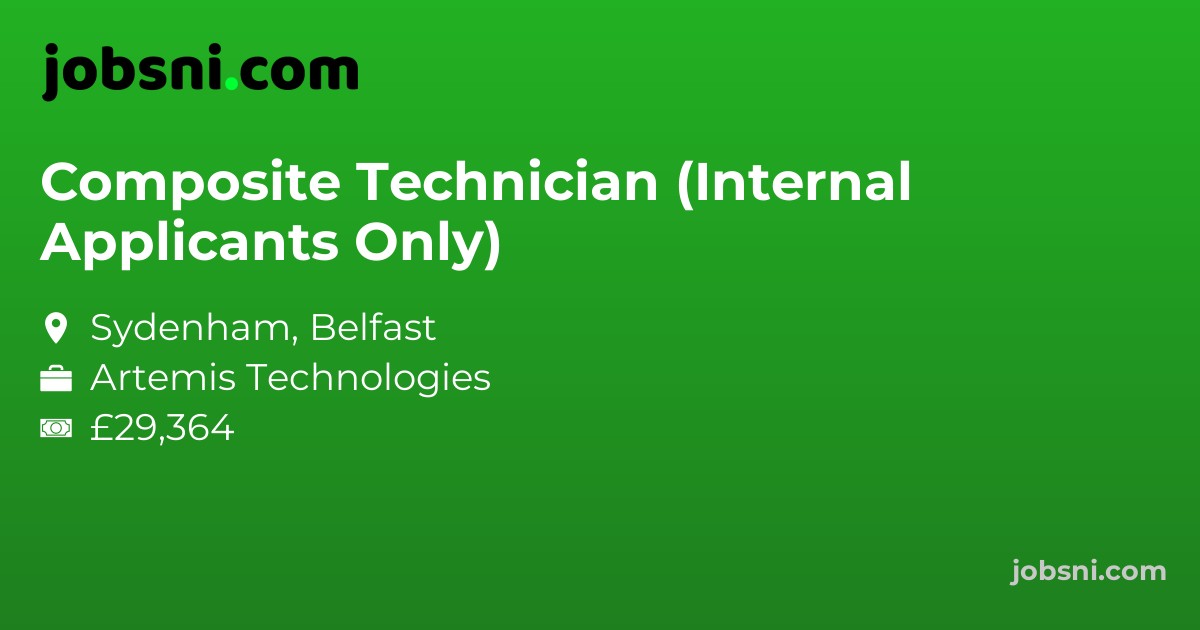 Composite Technician (Internal Applicants Only)