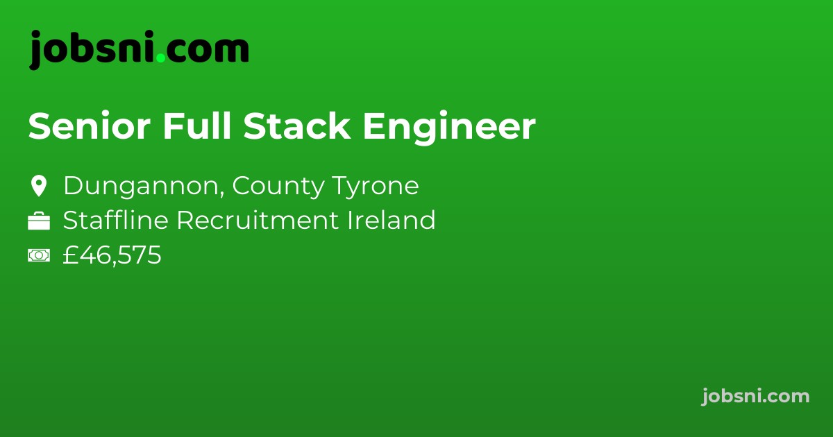 Senior Full Stack Engineer