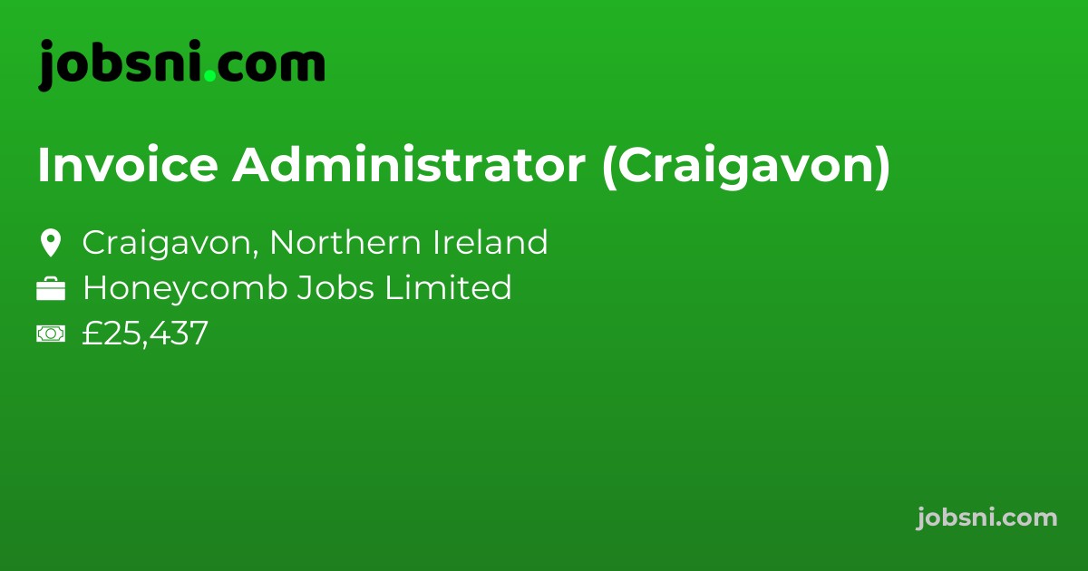 Invoice Administrator (Craigavon)