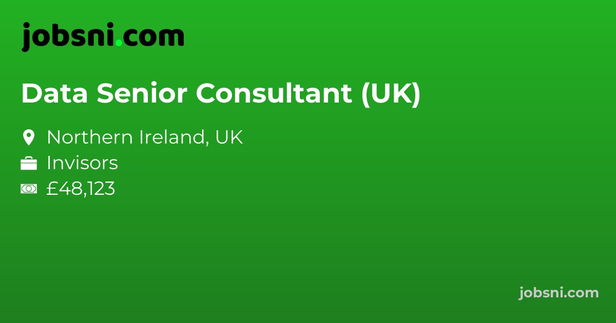 Data Senior Consultant (UK)