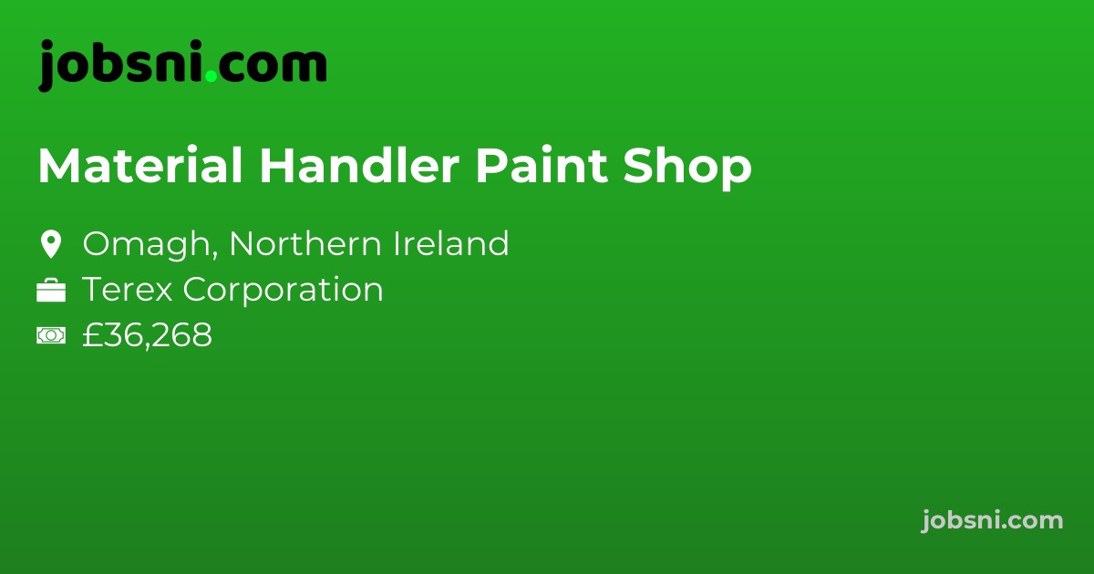 Material Handler Paint Shop