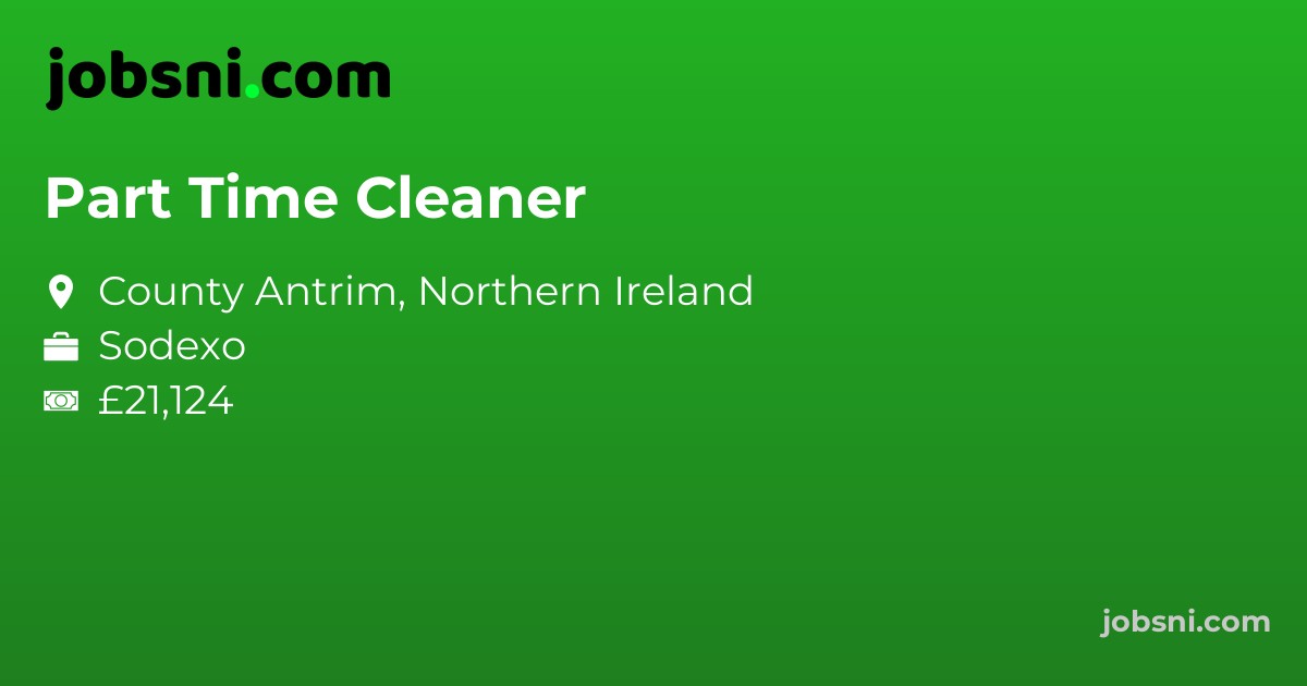 Part Time Cleaner