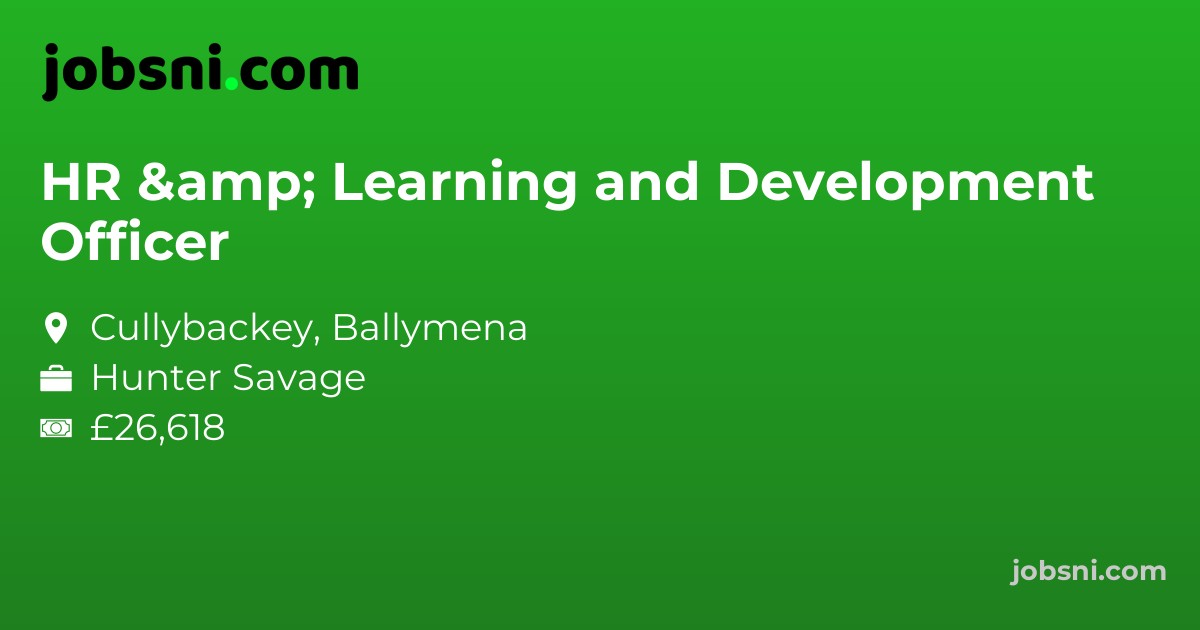 HR & Learning and Development Officer
