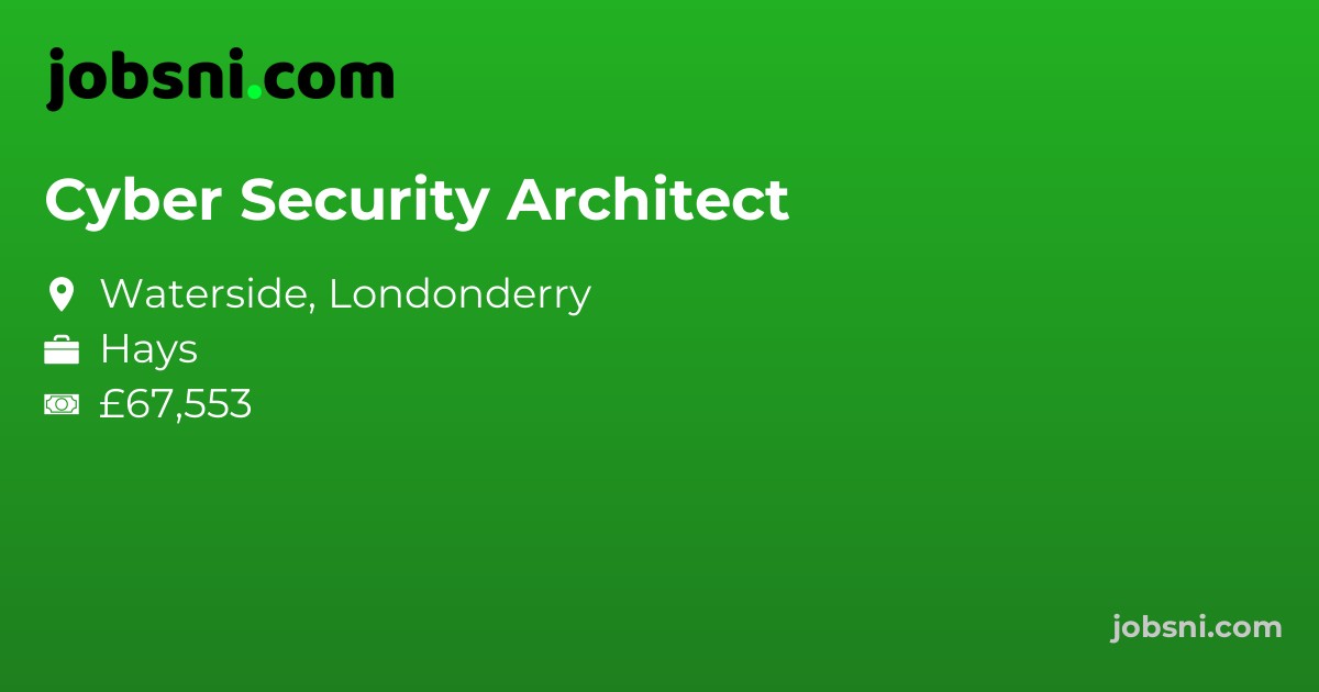 Cyber Security Architect