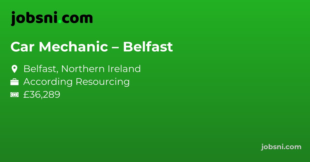 Car Mechanic – Belfast