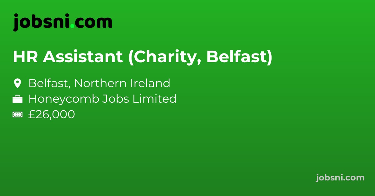 HR Assistant (Charity, Belfast)