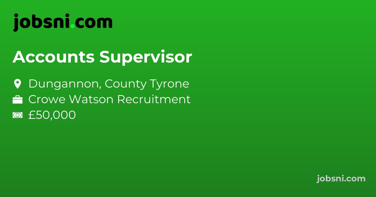 Accounts Supervisor