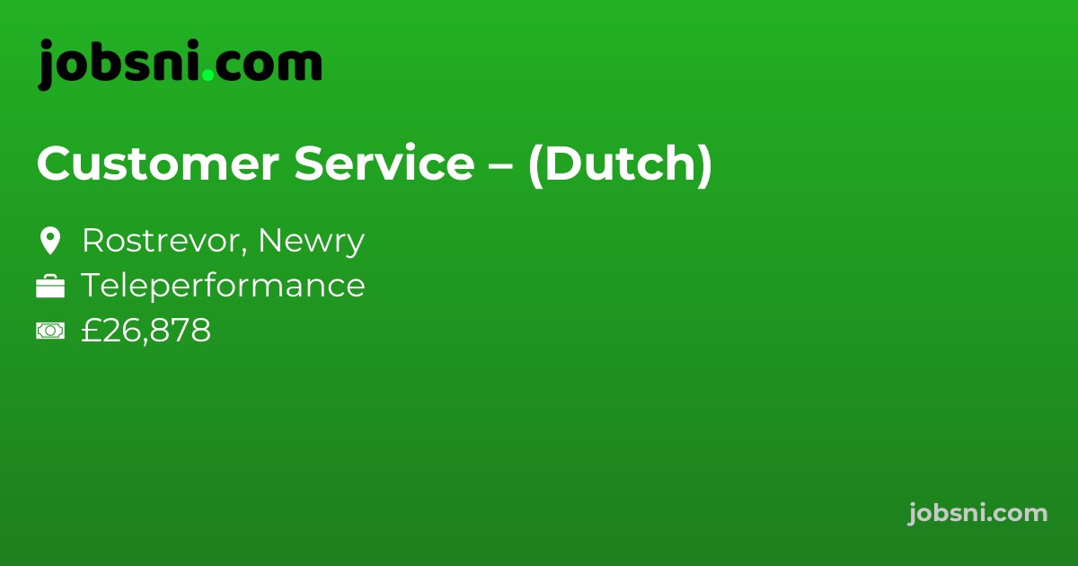 Customer Service – (Dutch)