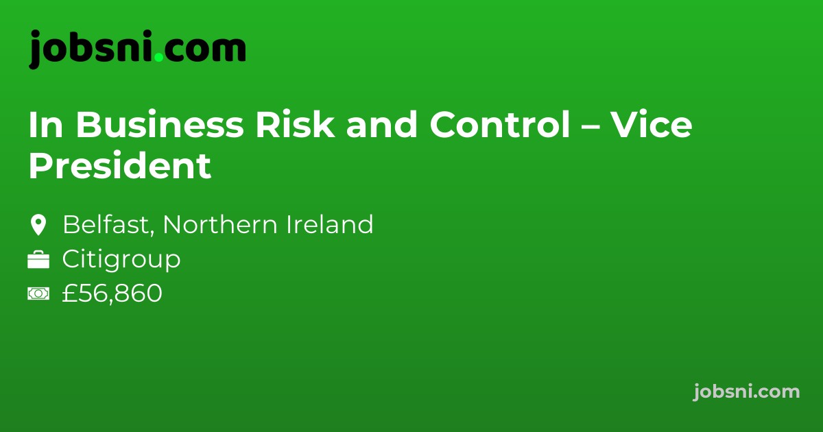 In Business Risk and Control – Vice President