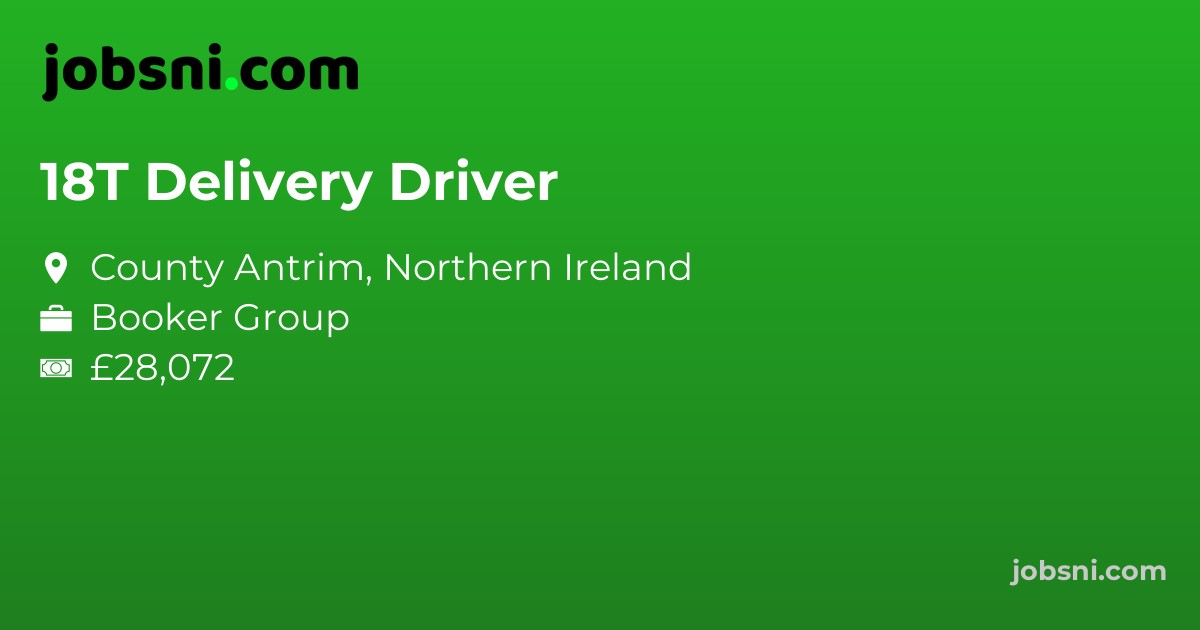 18T Delivery Driver