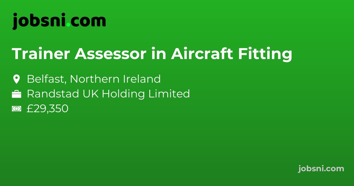 Trainer Assessor in Aircraft Fitting