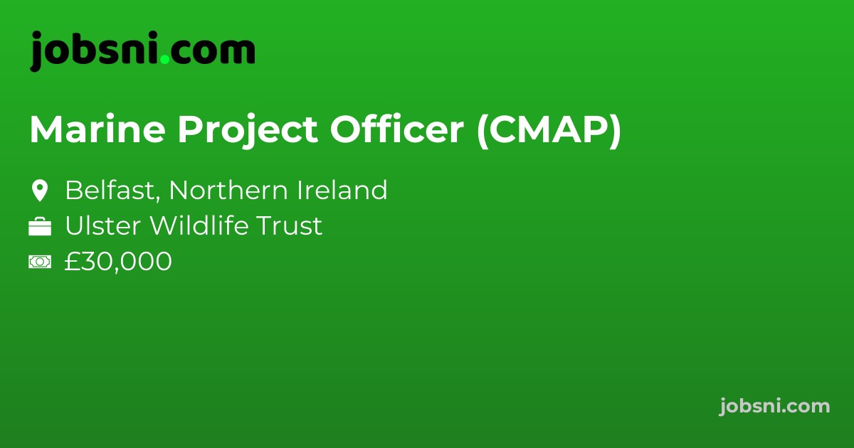 Marine Project Officer (CMAP)