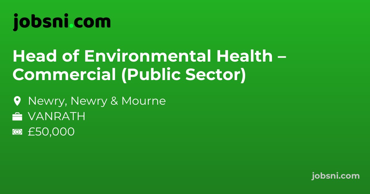 Head of Environmental Health – Commercial (Public Sector)