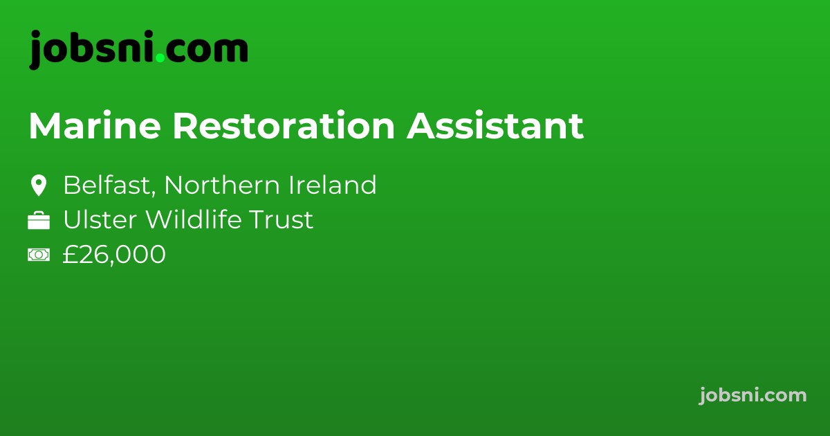 Marine Restoration Assistant