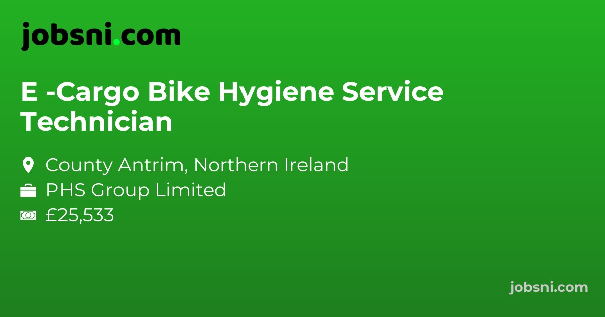 E -Cargo Bike Hygiene Service Technician