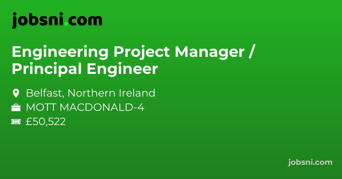 Engineering Project Manager / Principal Engineer