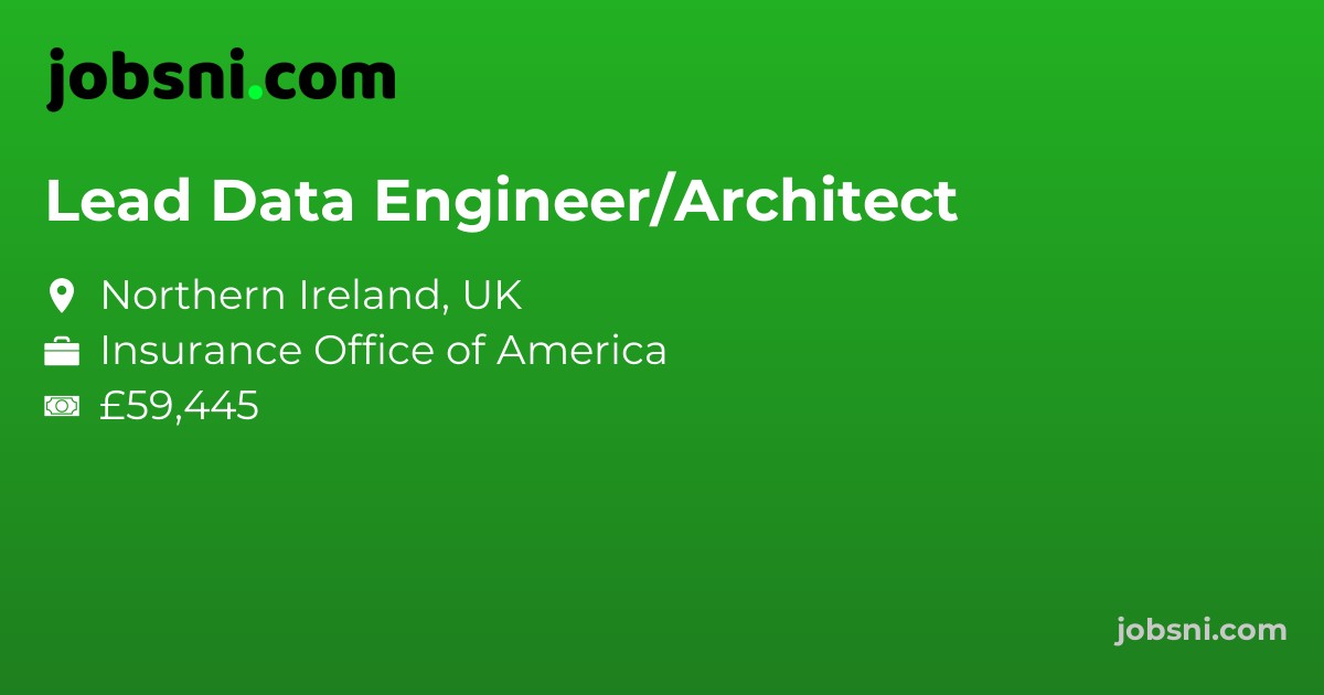 Lead Data Engineer/Architect