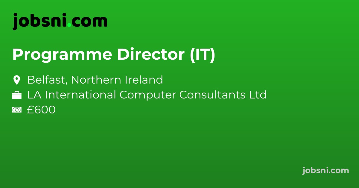Programme Director (IT)