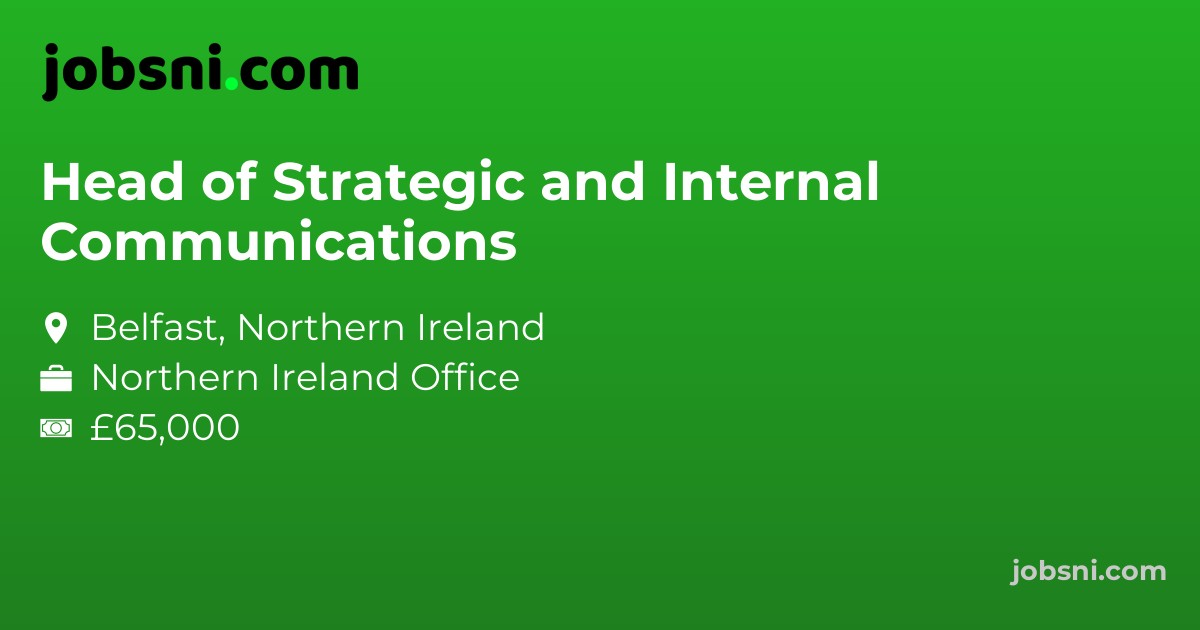 Head of Strategic and Internal Communications