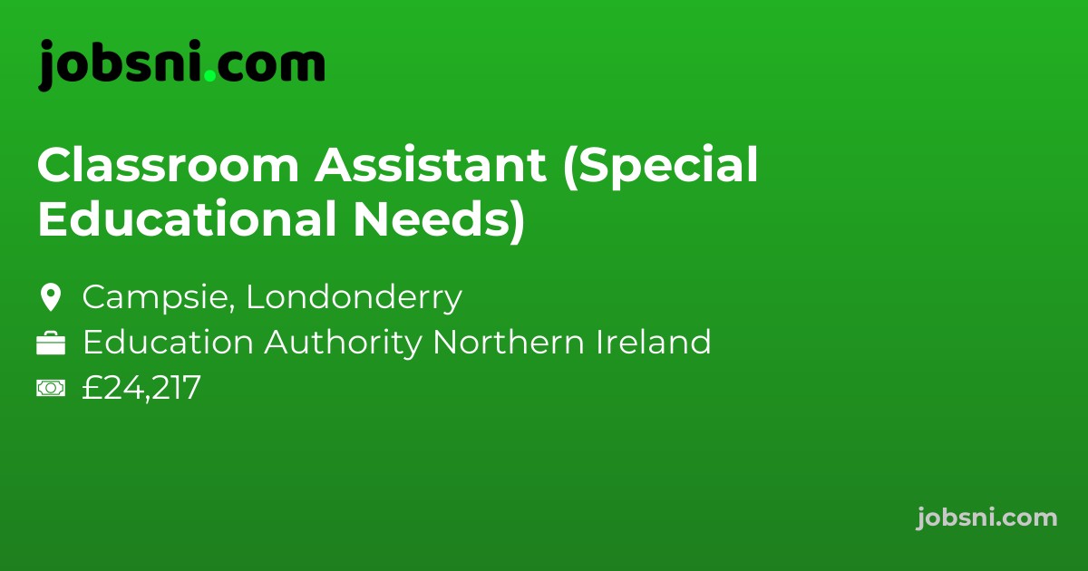 Classroom Assistant (Special Educational Needs)