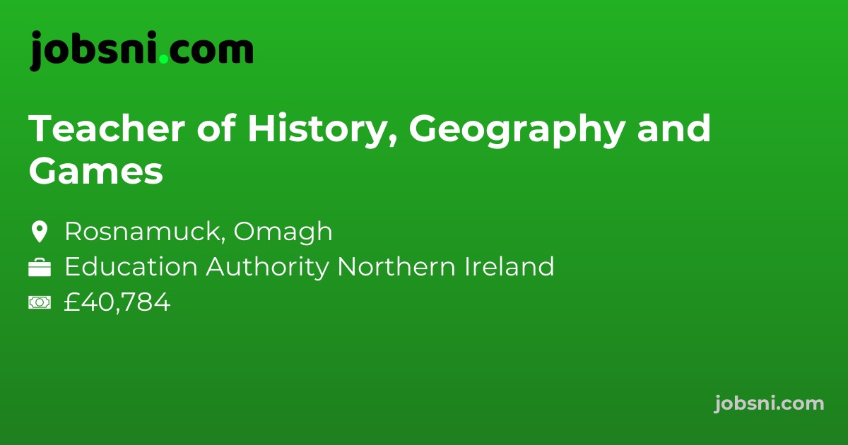 Teacher of History, Geography and Games