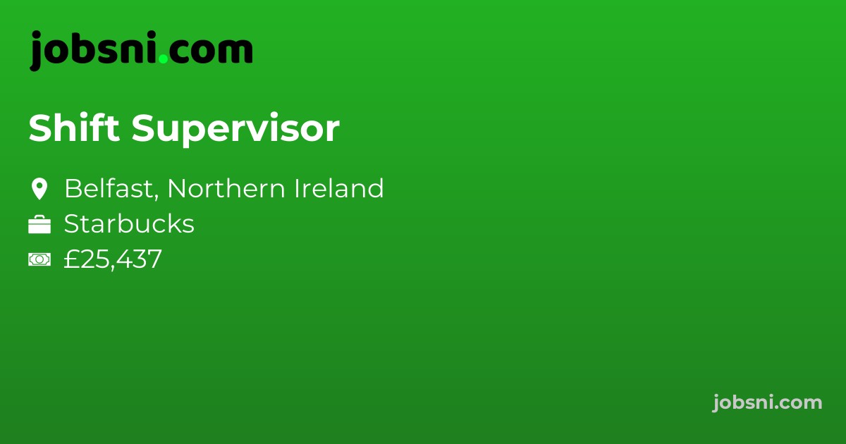 Shift Supervisor