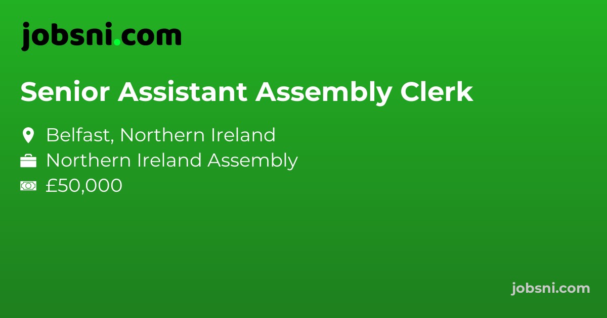Senior Assistant Assembly Clerk