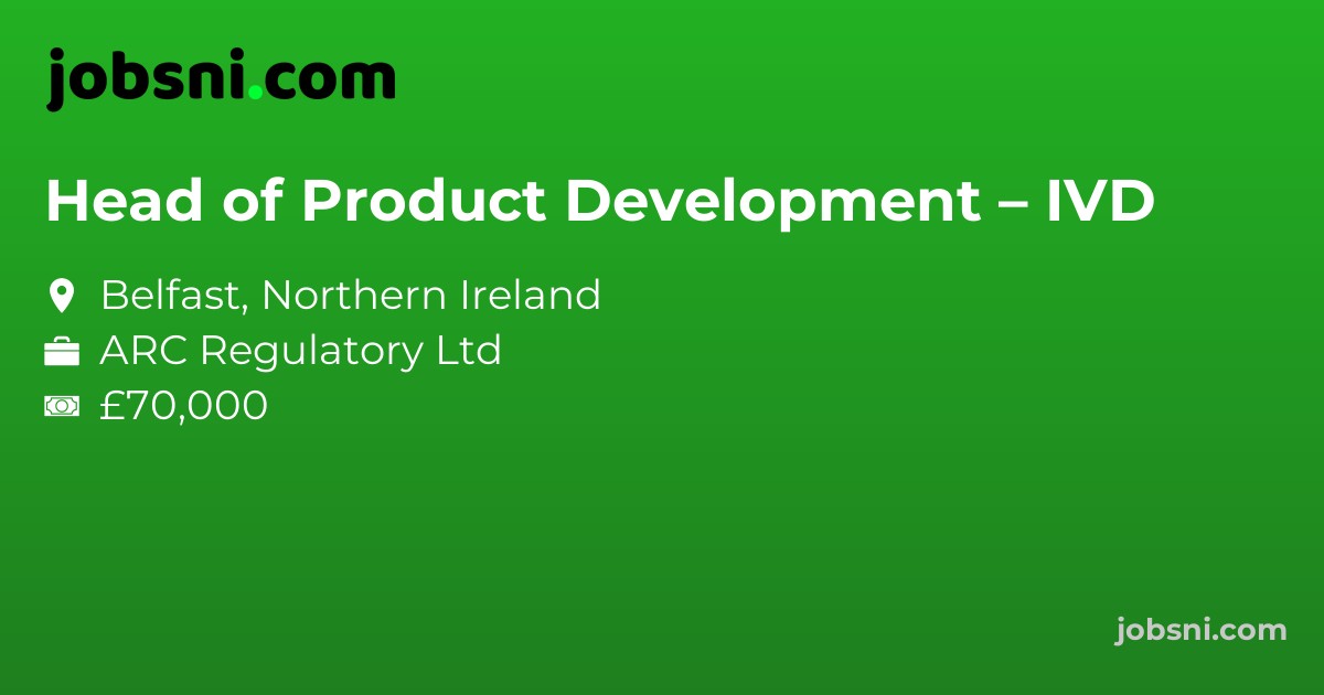 Head of Product Development – IVD