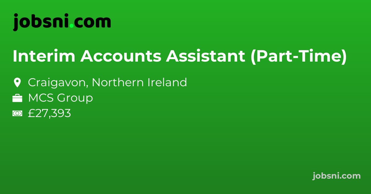 Interim Accounts Assistant (Part-Time)
