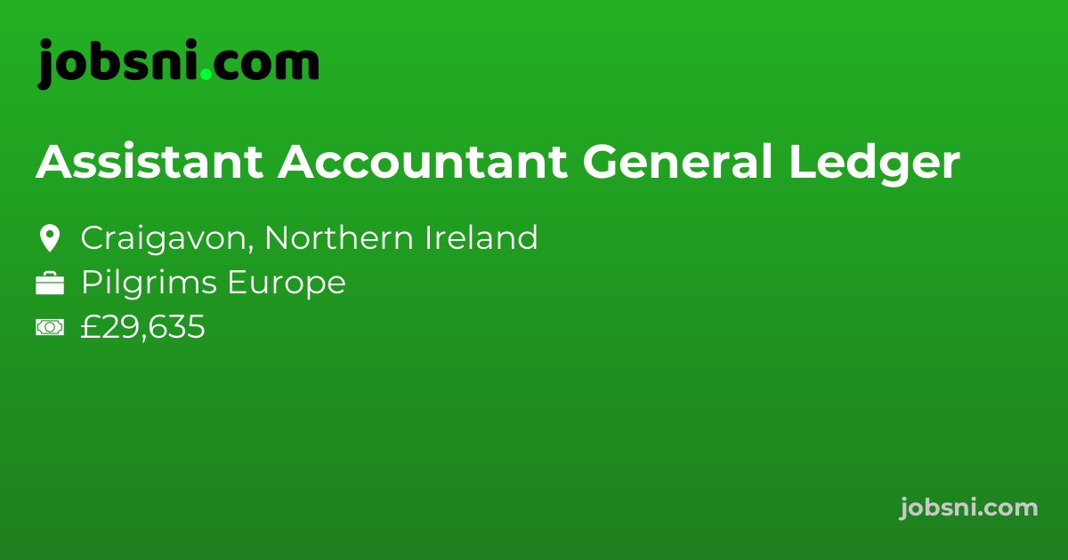 Assistant Accountant General Ledger