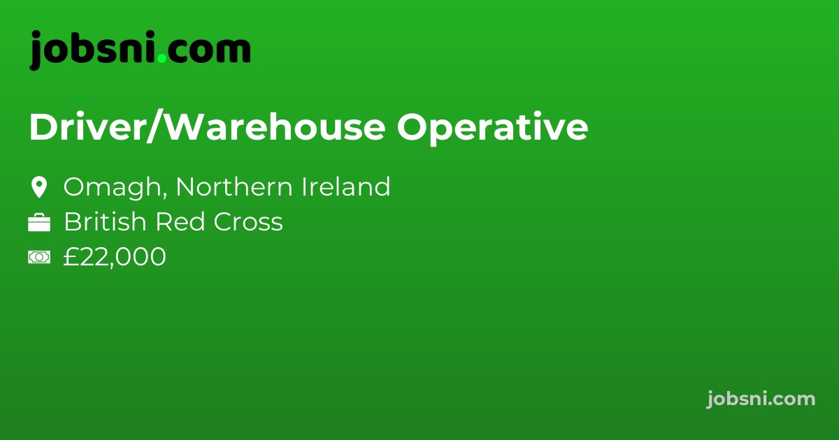 Driver/Warehouse Operative