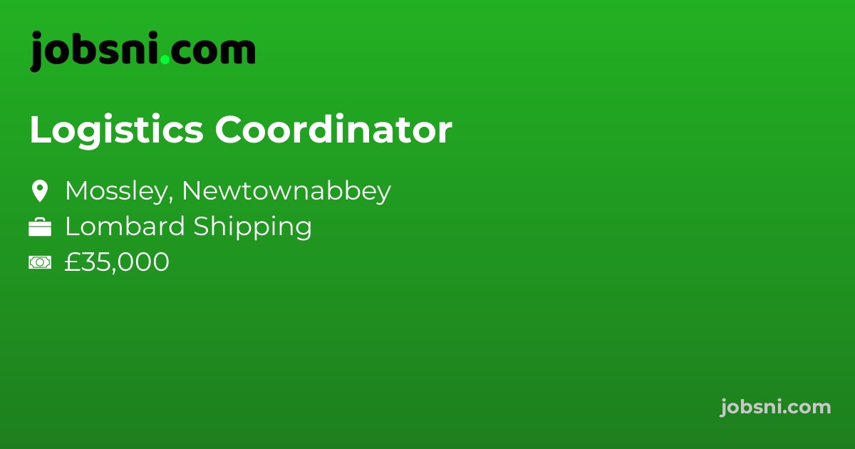 Logistics Coordinator