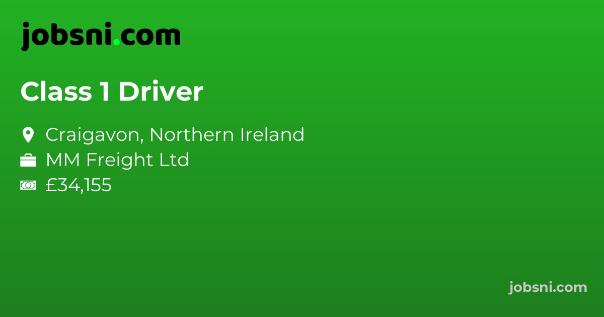 Class 1 Driver