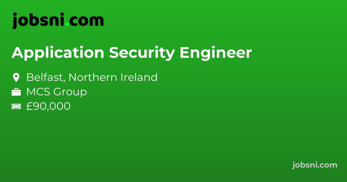Application Security Engineer