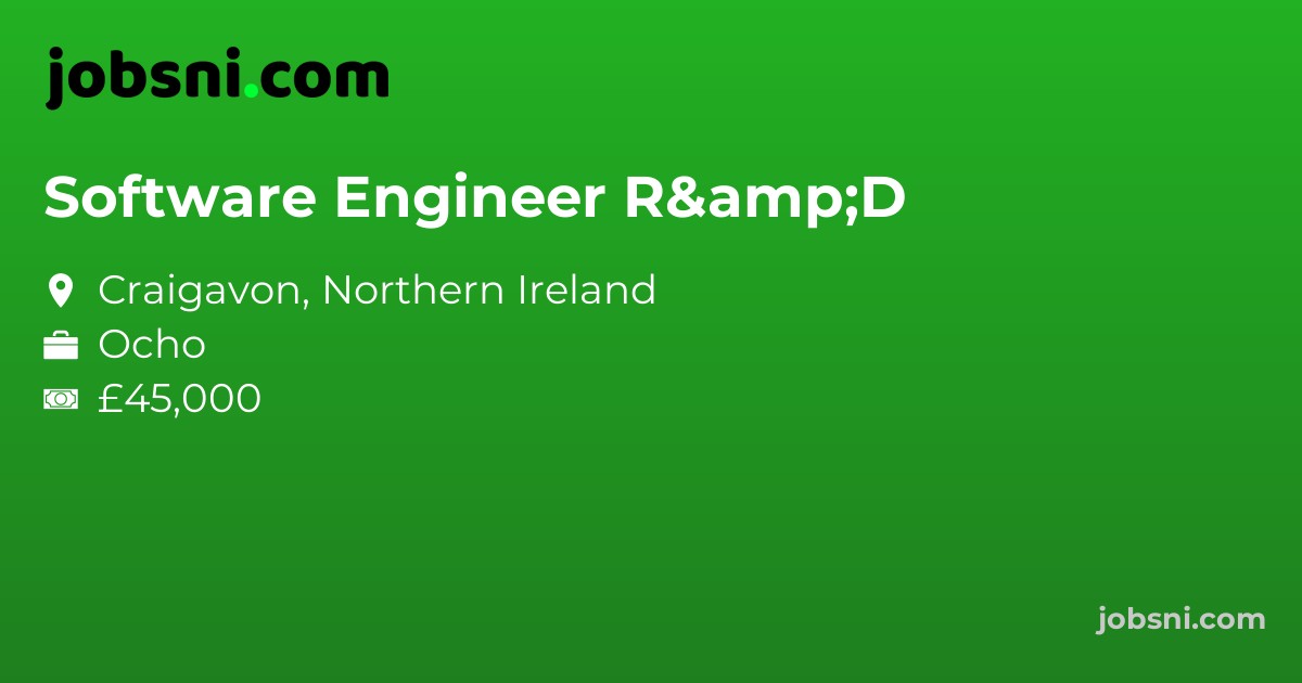 Software Engineer R&D