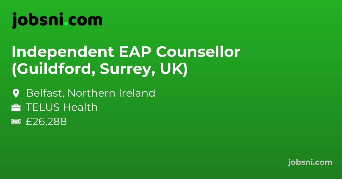 Independent EAP Counsellor (Guildford, Surrey, UK)