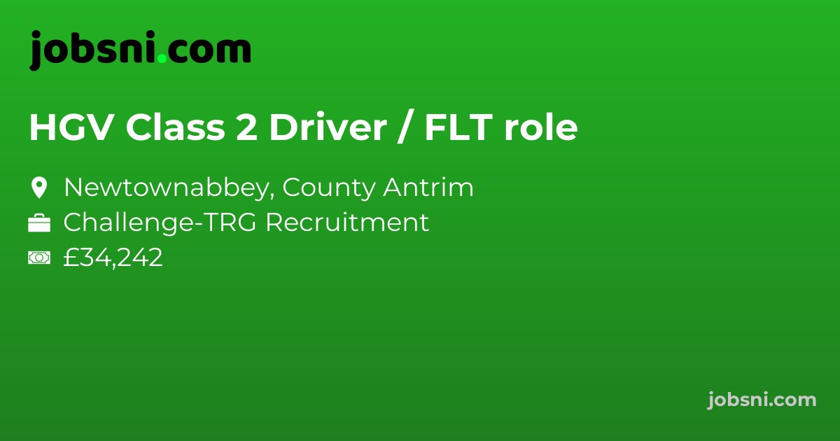 HGV Class 2 Driver / FLT role