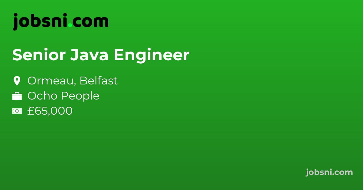 Senior Java Engineer