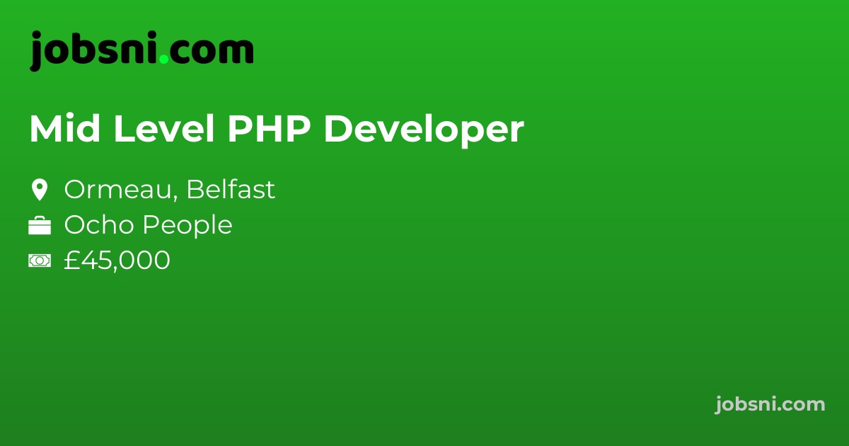 Mid Level PHP Developer