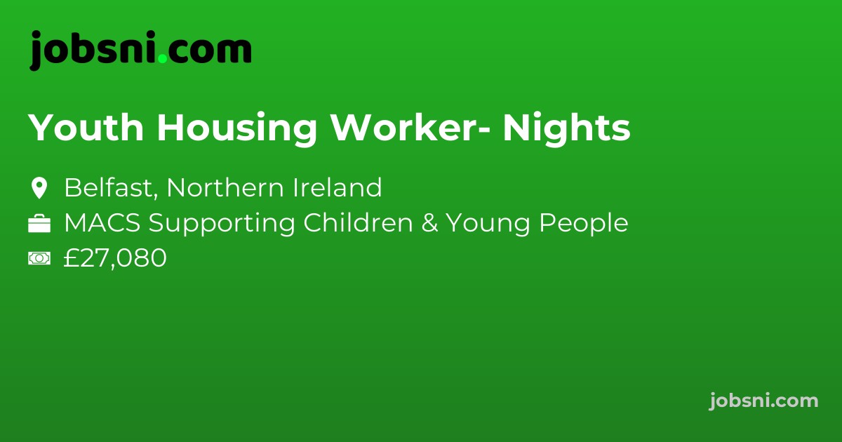 Youth Housing Worker- Nights